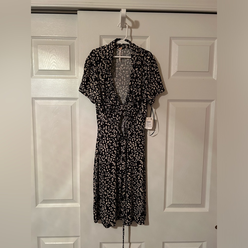 Black Combo Free People Dress size Xsmall